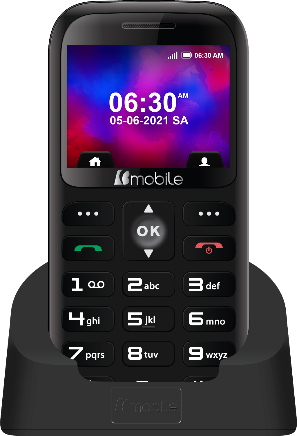 Celular senior adulto mayor Bmobile BS30 + Chip