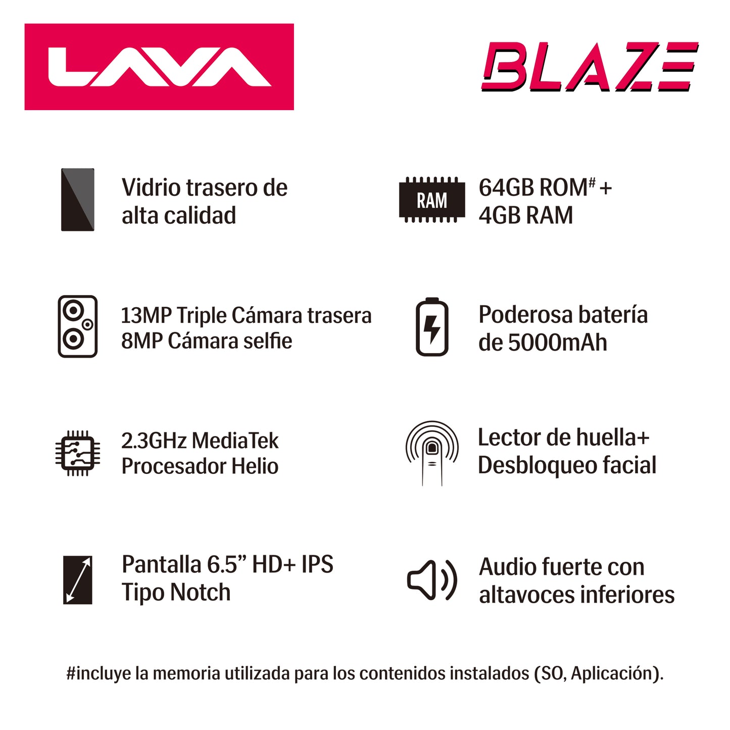 Bmobile Lava Blaze + Chip