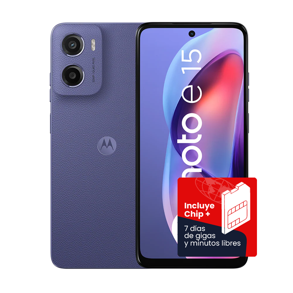 Motorola Moto E15 + Chip