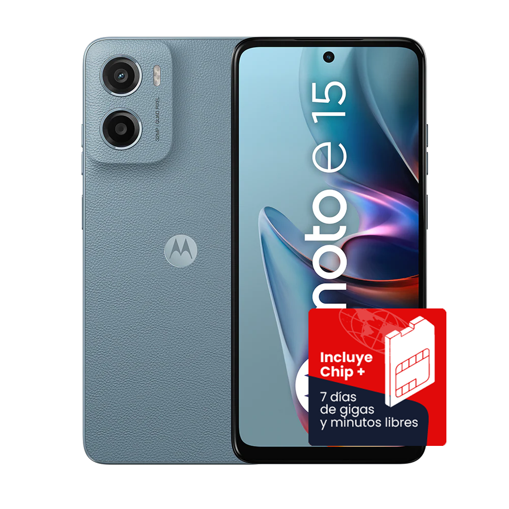 Motorola Moto E15 + Chip