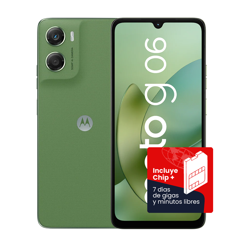 Motorola Moto G06 128 GB + Chip