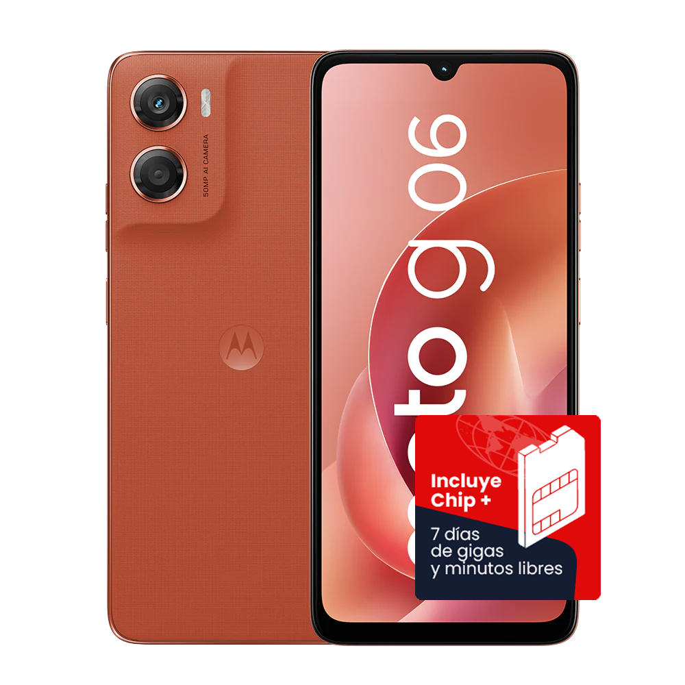Motorola Moto G06 256 GB + Chip