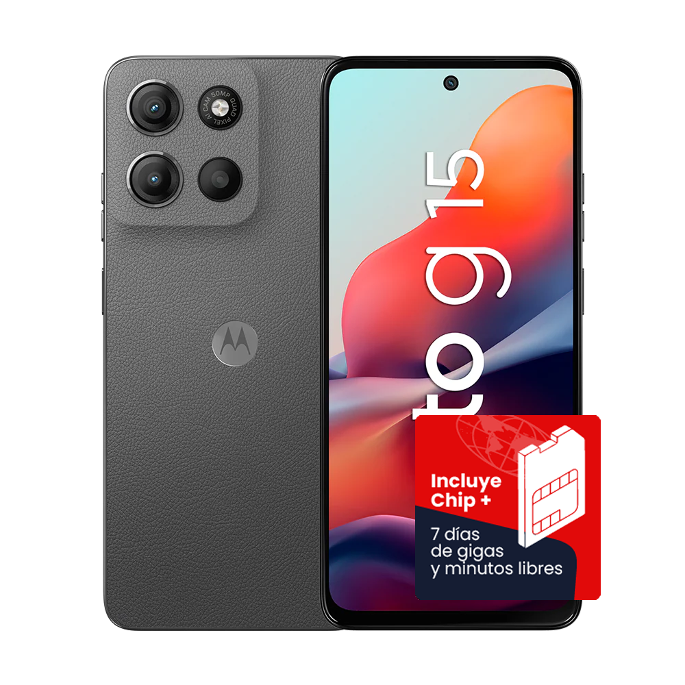 Motorola Moto G15 + Chip
