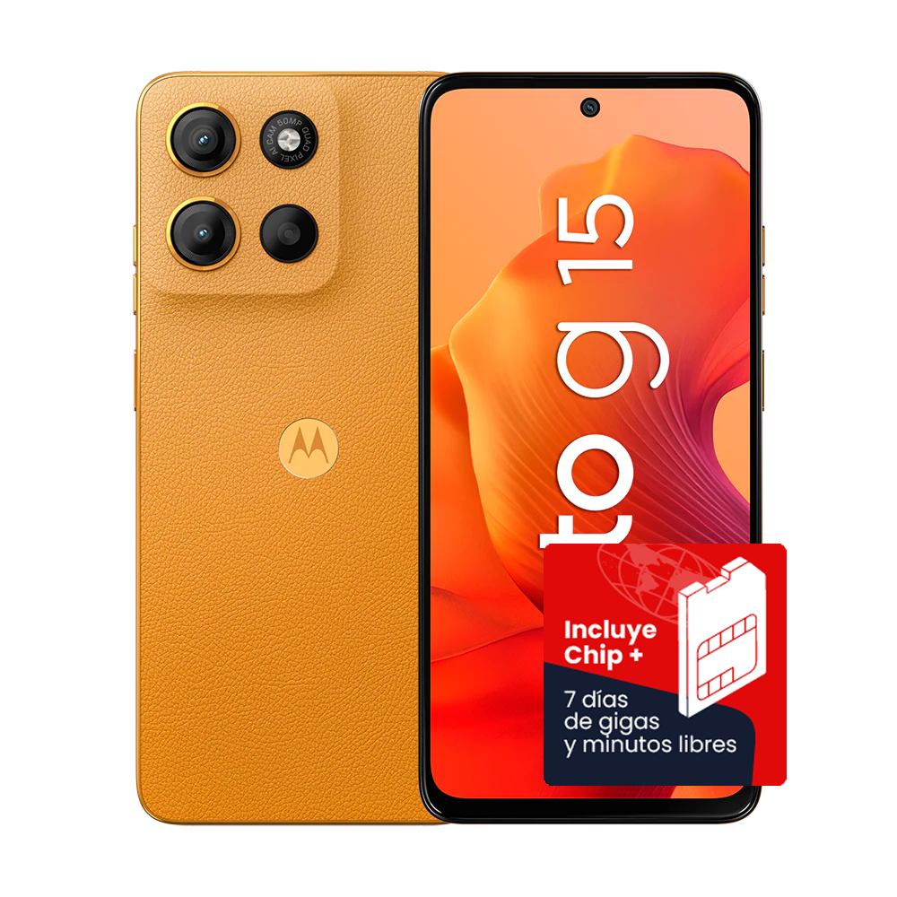 Motorola Moto G15 + Chip