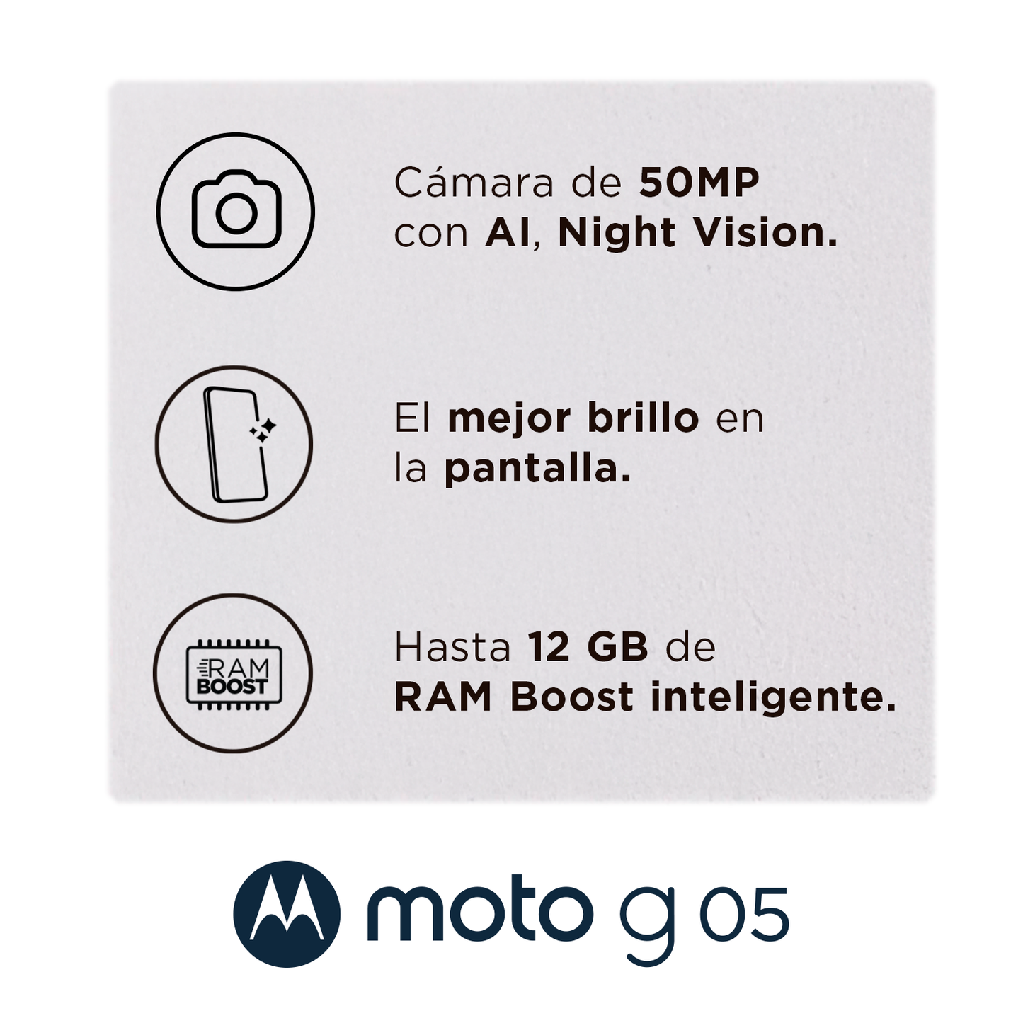 Motorola Moto G05 + Chip