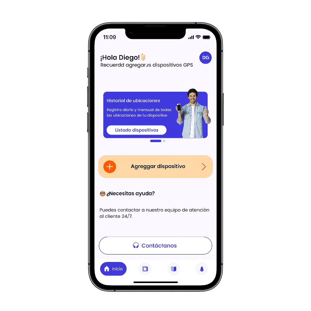 Collar GPS para Perros y Gatos - Incluye 12 meses de suscripción